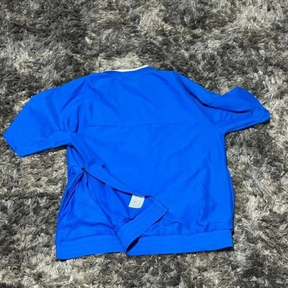 Size L Jordan Mens Blue UCLA Bruins Football Mesh Lined 1/4 Zip Pullover Jacket - Picture 2 of 5